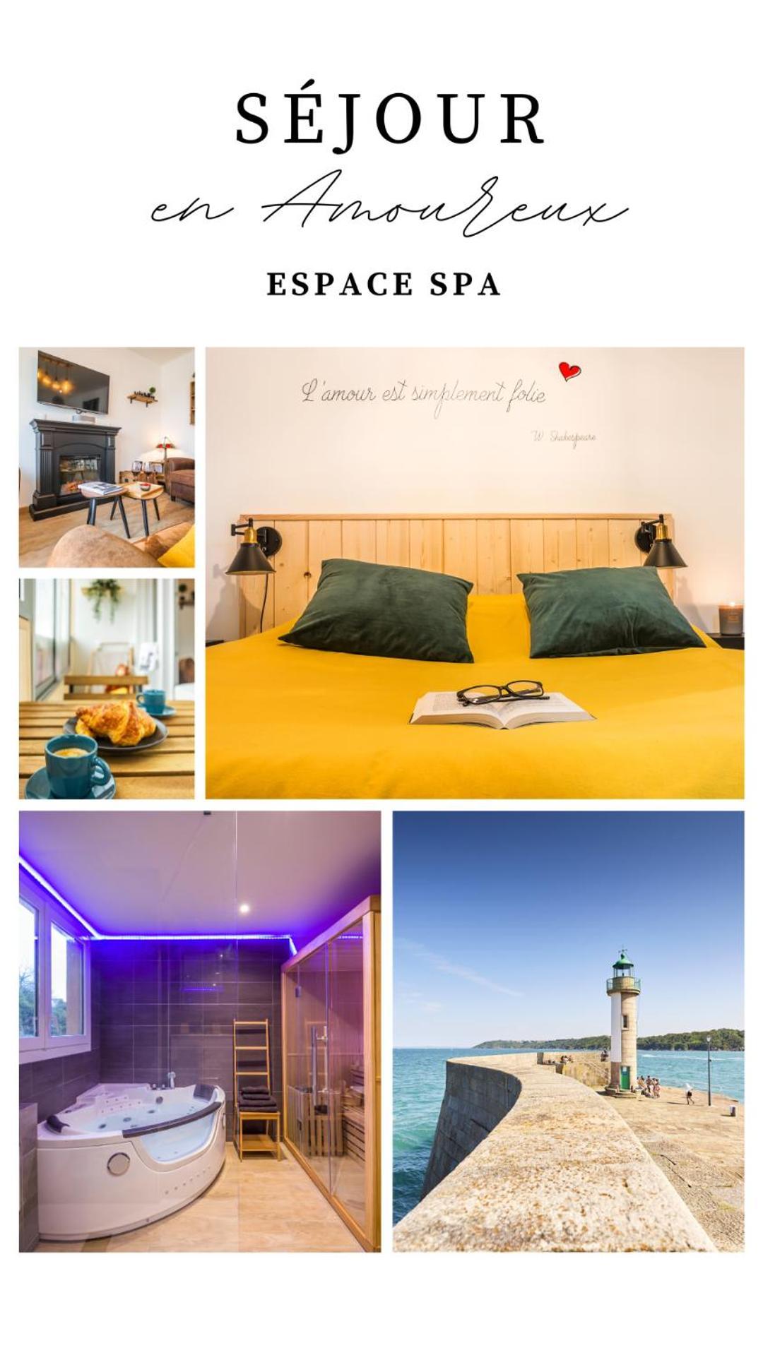 Escapade En Bord De Mer Avec Sauna Et Spa Prives ビニック エクステリア 写真